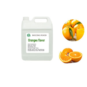 Oranges juice flavor